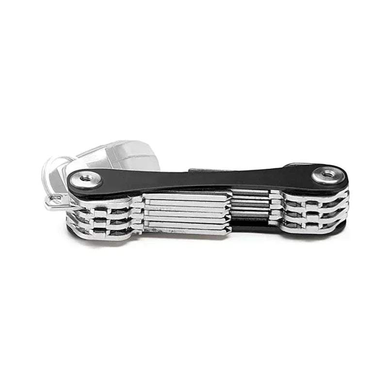 EDC Key Holder & Organizer – Key Carrier with Ring Attachment Loop, Smart Keychain Accessories