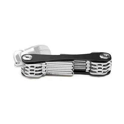 EDC Key Holder & Organizer – Key Carrier with Ring Attachment Loop, Smart Keychain Accessories