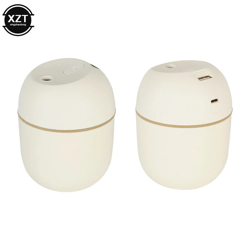 220ML Mini Aroma Oil Diffuser - USB Essential Oil Atomizer, Electric Air Humidifier with LED Night Lamp for Home, Car, Office