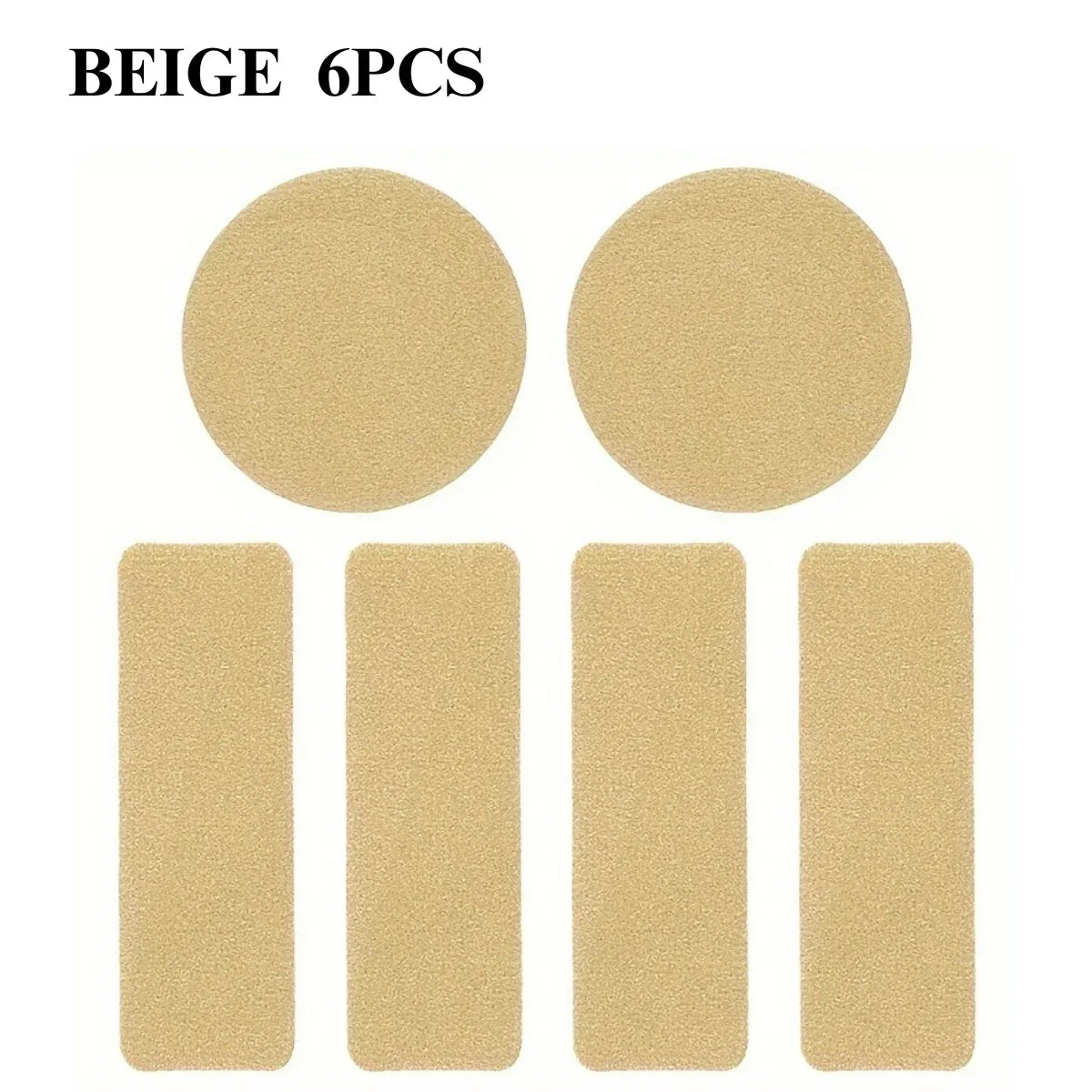 6PCS Shoe Repair Patches - Self-Adhesive Heel and Inner Lining Wear Repair Stickers