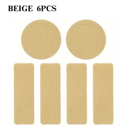 6PCS Shoe Repair Patches - Self-Adhesive Heel and Inner Lining Wear Repair Stickers