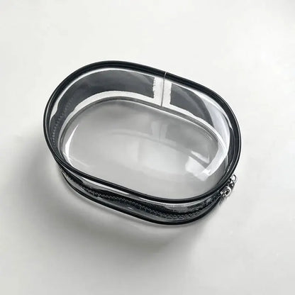 Portable Mini Clear Zipper Storage Bag Keychain – Cartoon Doll Toy, Mystery Box Organizer for Earphones, Chargers, Gift Bag for Kids