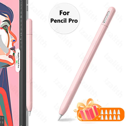 Pencil Case for Apple Pencil Pro | Soft Silicone Ultra-Thin Protective Cover for iPad Pencil