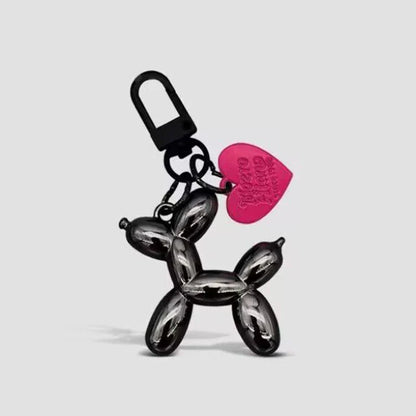 Y2K Balloon Dog Keychain – Cute Ins-Style Bag Pendant & Phone Charm for Girls