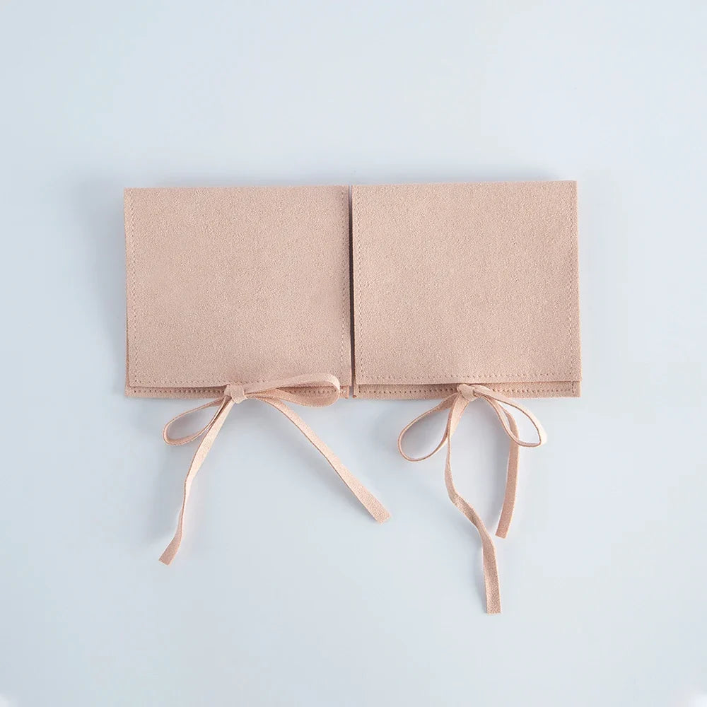 10PCS Velvet Jewelry Gift Pouches - Elegant Wedding Favor Bags & Microfiber Cosmetic Storage Bags