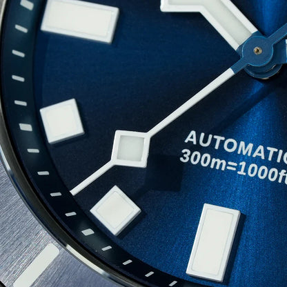 San Martin SN0121T Titanium Diving Watch – NH35 Automatic Movement, Grade 2 Titanium, 120-Click Bezel, 300M Waterproof Wristwatch