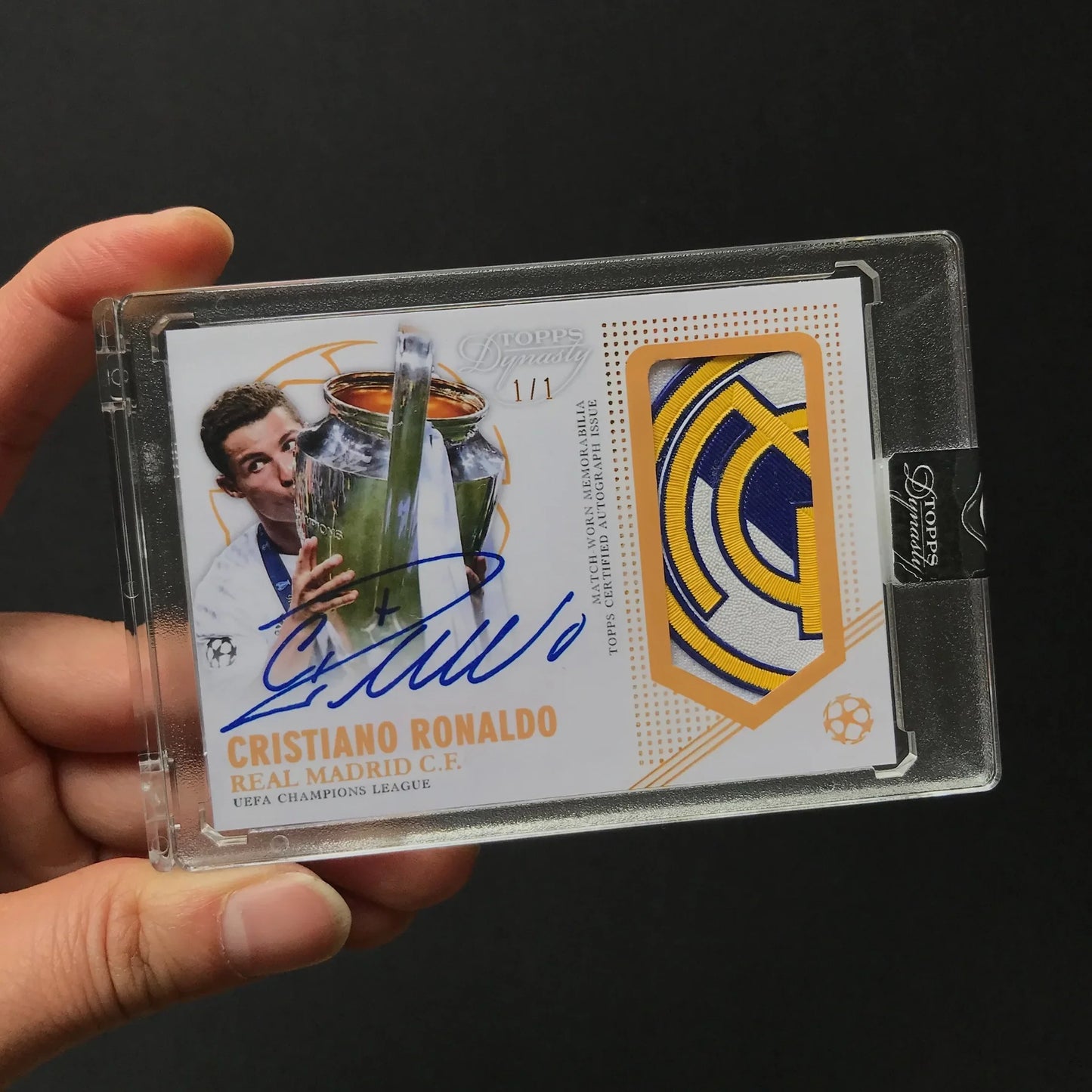 Panini DIY Jersey Card – Messi, Ronaldo & Neymar Signed Collectible, Homemade Birthday & Christmas Gift