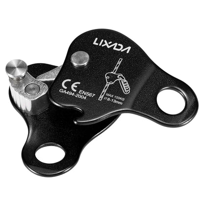 Climbing Ascender Belay Device – Arborist Rope Protection Grip for 8-13MM Outdoor Mountain Climbing Rigging