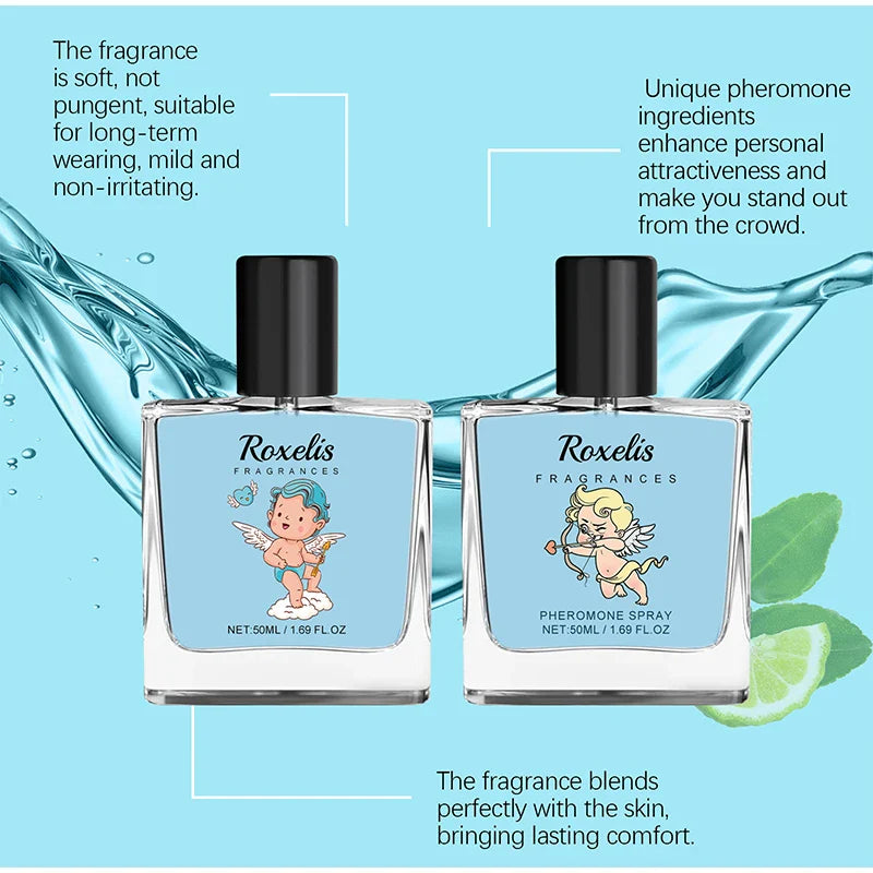 Cupid Hypnosis Pheromone Cologne for Men — Long-Lasting Body Mist, Attractive Fragrance for Dating & Flirting