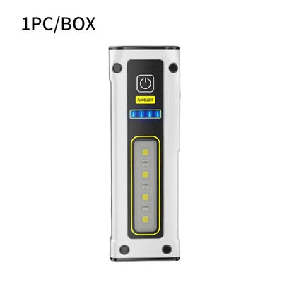 Super Bright LED Work Lamp with Magnet, SOS Alarm, Power Bank, and Waterproof Emergency Flashlight - New Design