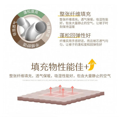 Super Thick Plaid Fleece Blanket – Soft, Warm, Fluffy Winter & Autumn Comforter Quilt