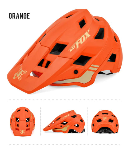 BATFOX Men's Cycling Helmet – MTB Mountain Bike Racing Helmet, Speedframe Casco para Bicycle
