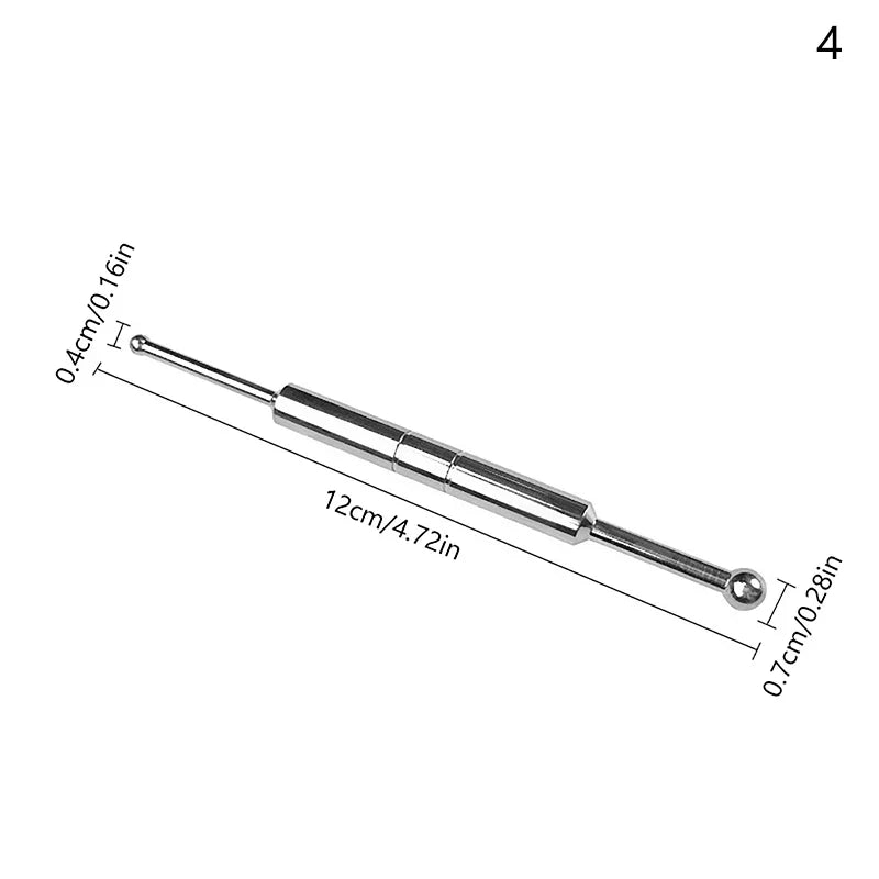 Stainless Steel Manual Acupuncture Pen – Trigger Point Massager for Deep Tissue Pain Relief & Meridian Health Care