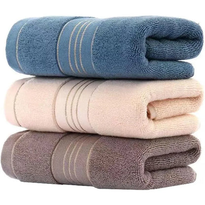 Thickened Pure Cotton Quick-Dry Absorbent Face Towel – Soft Hand Towel for Gym, Hotel & Home Bathroom