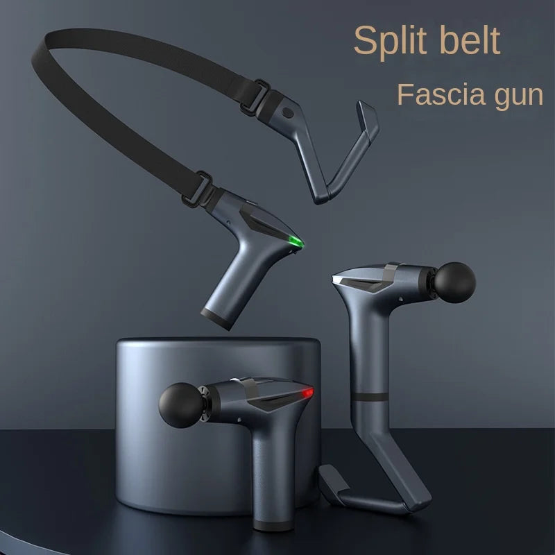 Multifunctional Deep Tissue Massage Gun – Long-Handle Electric Percussion Muscle Relaxer