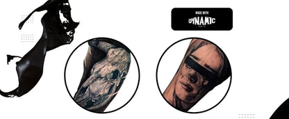 8oz Black Tattoo Ink – Original BLK Dynamic Triple Black Professional Pigment for Body Art.  240ML