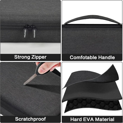 Travel Sunglasses Organizer Case Bag for Men and Women – Polarized Sunglasses Storage Holder (Bag Only)