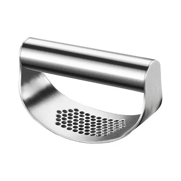 Upgraded Stainless Steel Garlic Press – Manual Garlic & Ginger Rocker Crusher Mincer Kitchen Gadget
