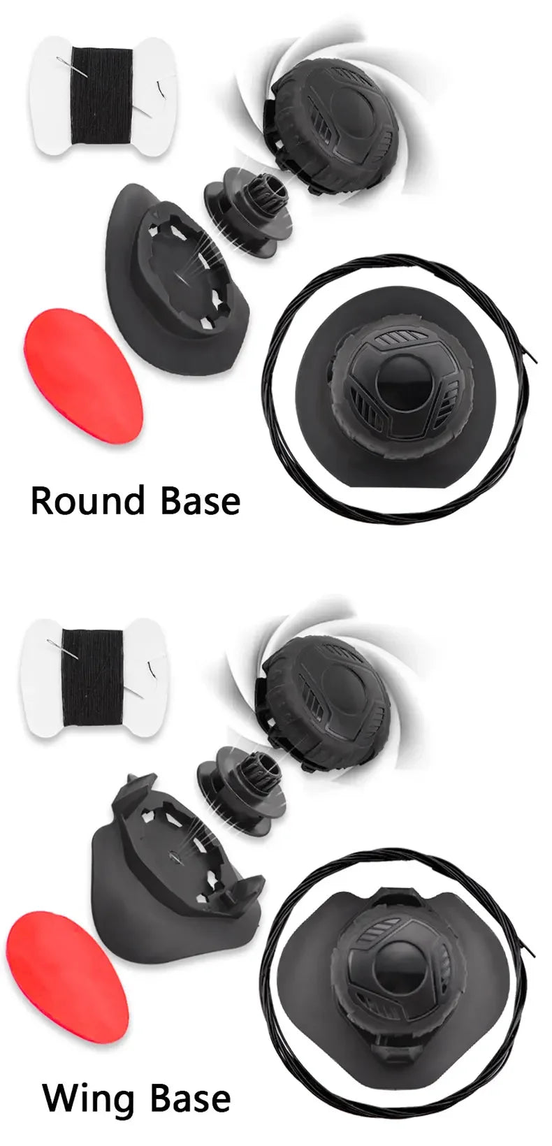 Round No-Tie Shoe Laces – Large Swivel Buckle Automatic Laces for Sneakers & Boots, Unisex Shoe Accessories