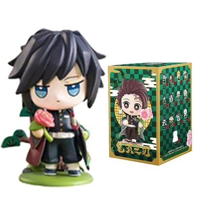 Demon Slayer Tanjiro & Nezuko Figure Blind Box – Anime Cartoon Statue Model Ornament, Creative Surprise Gift