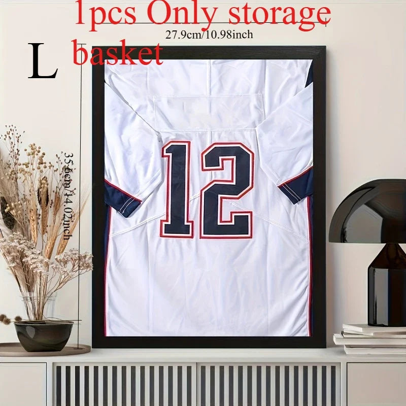 DIY Magnetic Flip Cover Display Box - Jersey Shirt Collection Storage Case for Home Decoration & Memorabilia