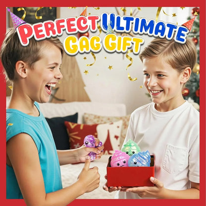 Novelty Squishy Poo Stress Ball – Glitter Fidget Toy for Kids & Adults, Funny Prank Gift