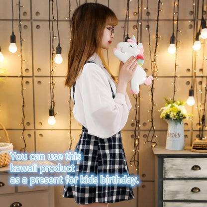 Kawaii Horse Plush Toy – Soft Huggable Stuffed Animal Dolls, 25/50cm Birthday Gift for Children & Girls