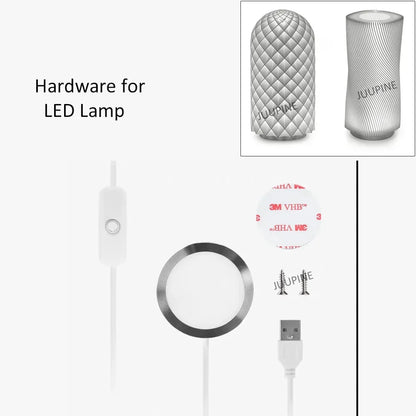 Bambu Lab 3D Printing DIY Creative Model – Wireless Mouse, Aviation Engine, LED Light Kit 001 for 3D Printer