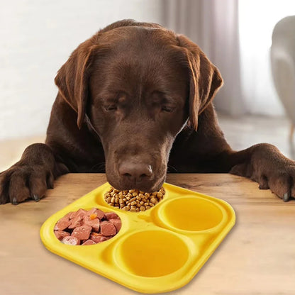 Silicone Interactive Dog Chew Toy & Treat Mold – Boredom Relief Pet Toy for Healthy Training and Enrichment