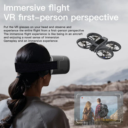 X266 Mini RC Drone – 8K HD Dual Camera, 6-Axis Headless Quadcopter with 360° Flip, Remote Control Helicopter Toy for Boys
