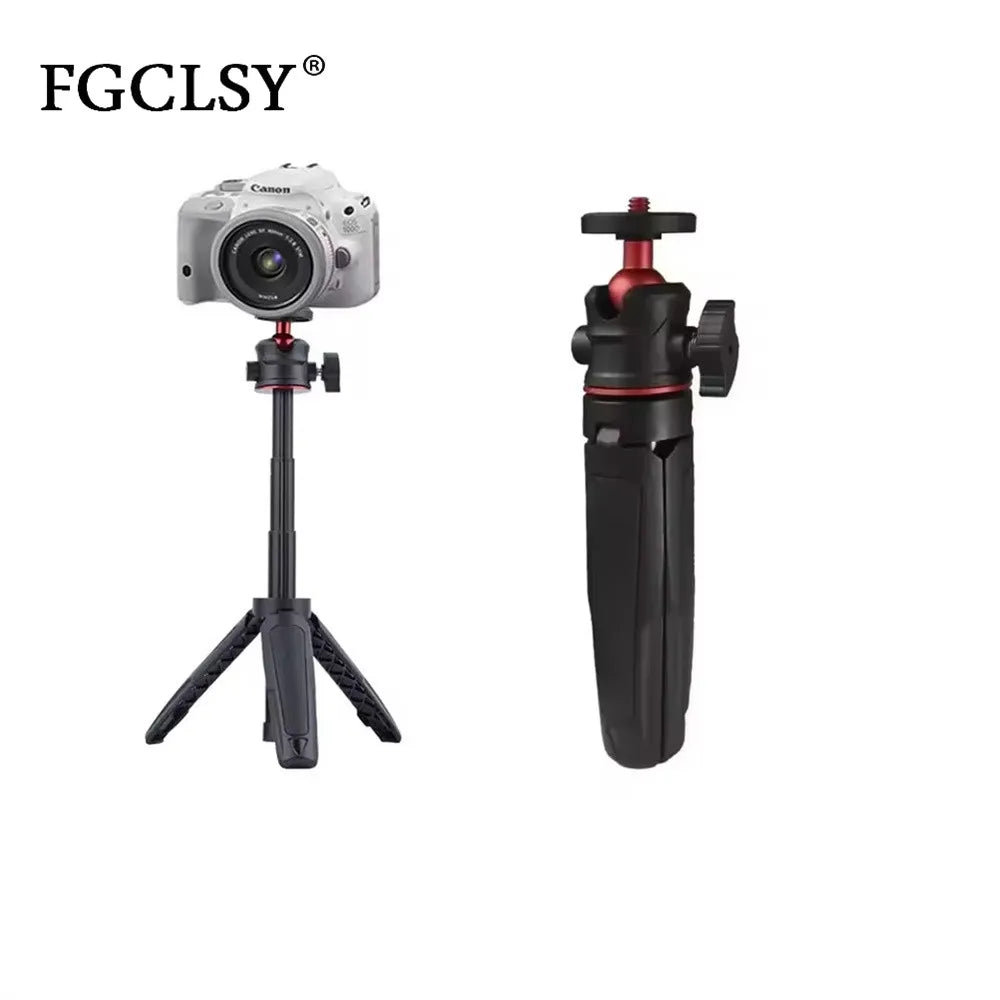 FGCLSY Extension Pole Tripod – Mini Selfie Stick Tripod Stand Handle Grip for GoPro, Insta360, DJI Action & Pocket Cameras