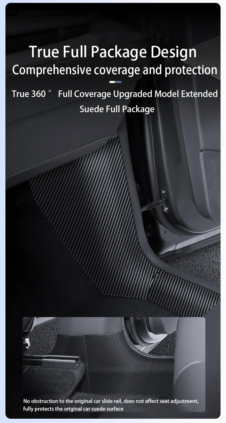 Tesla Model Y Juniper 2025+ Door Threshold Strips – ABS Anti-Scratch & Dirt-Resistant Interior Accessories for Front & Rear Doors