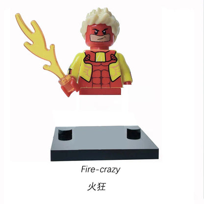 Marvel Superhero Mini Building Blocks – Captain America & Joker Two-Faced Man Movie Toy for Kids