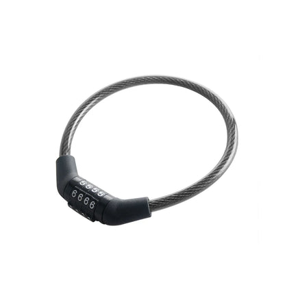Bicycle 4-Digit Combination Wire Lock – Anti-Theft Mountain Bike & Motorcycle Security Cable Lock Flying Lock Design
