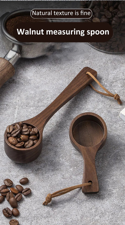Wooden Measuring Spoon – Coffee Bean, Tea, Sugar & Spice Scoop, Kitchen Measuring Tool & Coffee Accessory