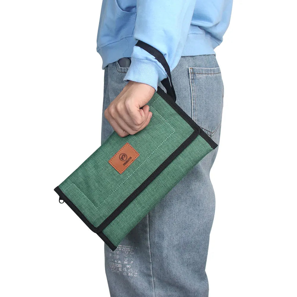 FIREDOG Travel Smell-Proof Lockable Pouch – Carbon-Lined Storage Bag for Tobacco & Herbs