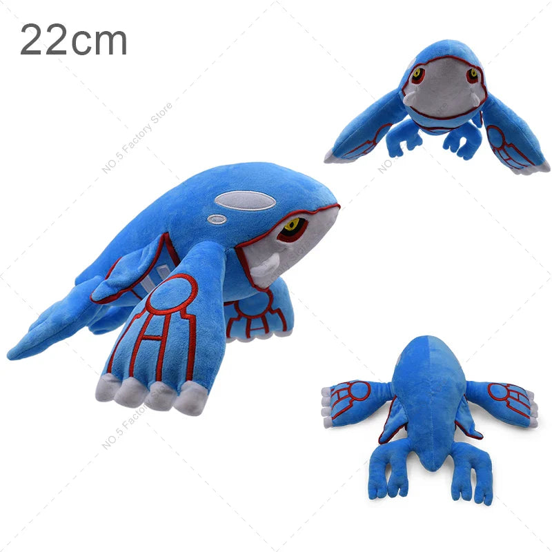 12-Style Cartoon Plush Toys – Metagross, Lunala, Kyogre & More Anime Stuffed Dolls for Kids