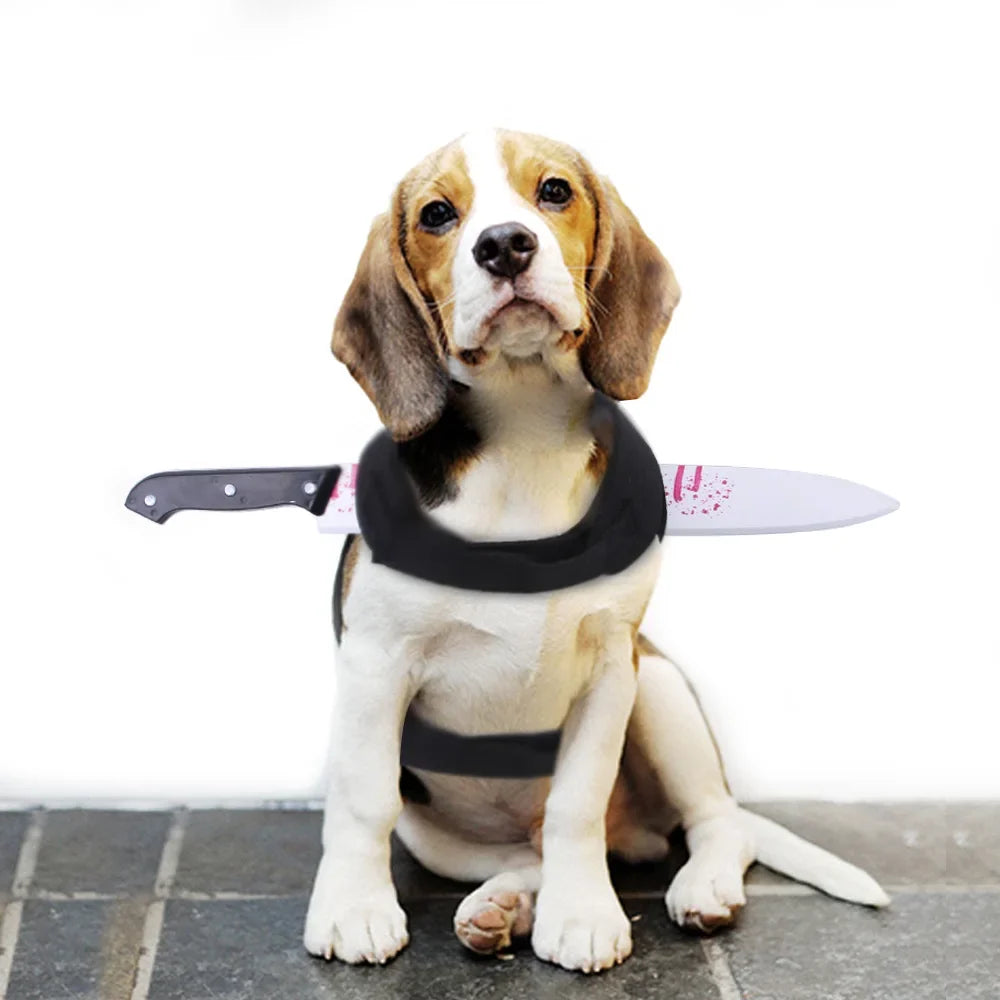 Halloween Horse Riding Pet Costume - Creative Dog & Cat Party Cosplay Accessory