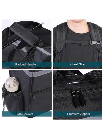Insulated Delivery Backpack – 30L Thermal Food Bag for Riders, Large Capacity Takeout and Grocery Backpack