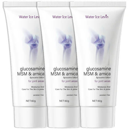 Glucosamine MSM Arnica Joint Cream - Liposome Moisturizing Lotion with Paraben-Free Formula