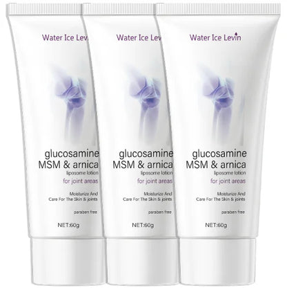 Glucosamine MSM Arnica Joint Cream - Liposome Moisturizing Lotion with Paraben-Free Formula