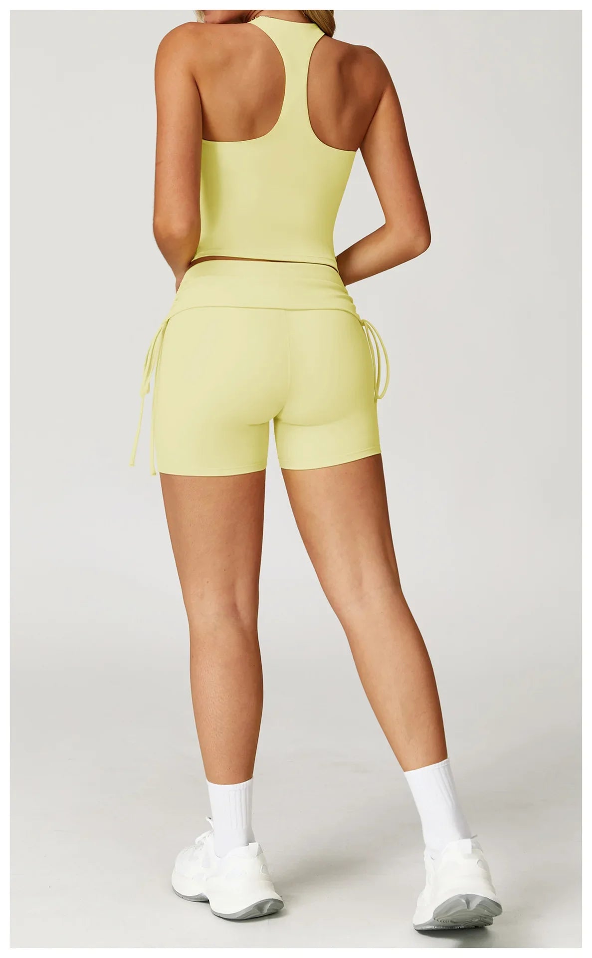 Women’s 2-Piece Tracksuit Yoga Set – High Waist Leggings & Sports Bra for Gym, Fitness & Athletic Wear