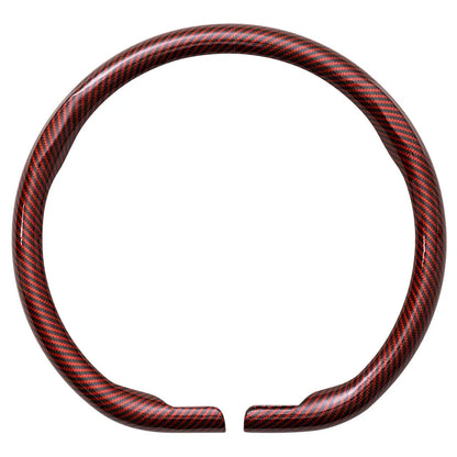 Universal 36-38cm Car Steering Wheel Cover — Non-Slip, Breathable, Fits Round & D-Shaped Wheels
