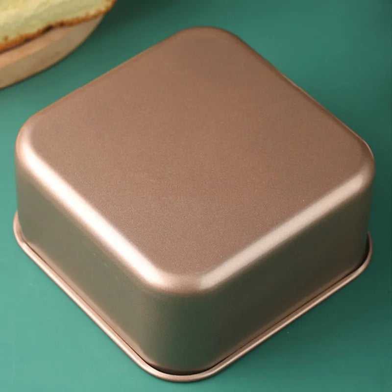7/8/9 Inch Square Cake Mold – Sponge and Fluffy Cake Pan for Family Baking, Pastries, Cookies, and Chocolate Making