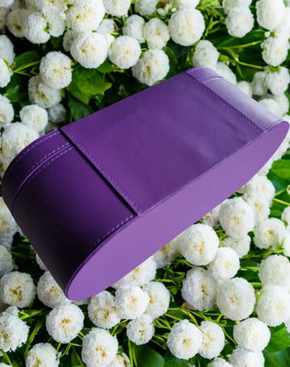 Portable PU Hair Dryer Storage Case – Large Capacity Dustproof Bag for Curling Tools & Accessories