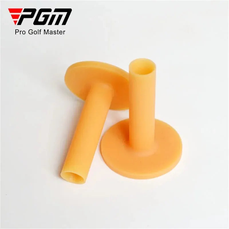 10PCS PGM Rubber Golf Tee Holders – Adjustable 43mm/54mm/70mm/83mm Golf Ball Practice Tees for Indoor & Outdoor Driving Range Training Accessory QT001
