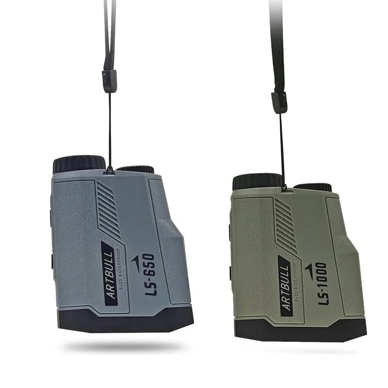 1000m Laser Rangefinder Hunting Outdoor - 650m Golf Rangefinder Telescope with Flag-Lock Slope Adjusted Distance Meter