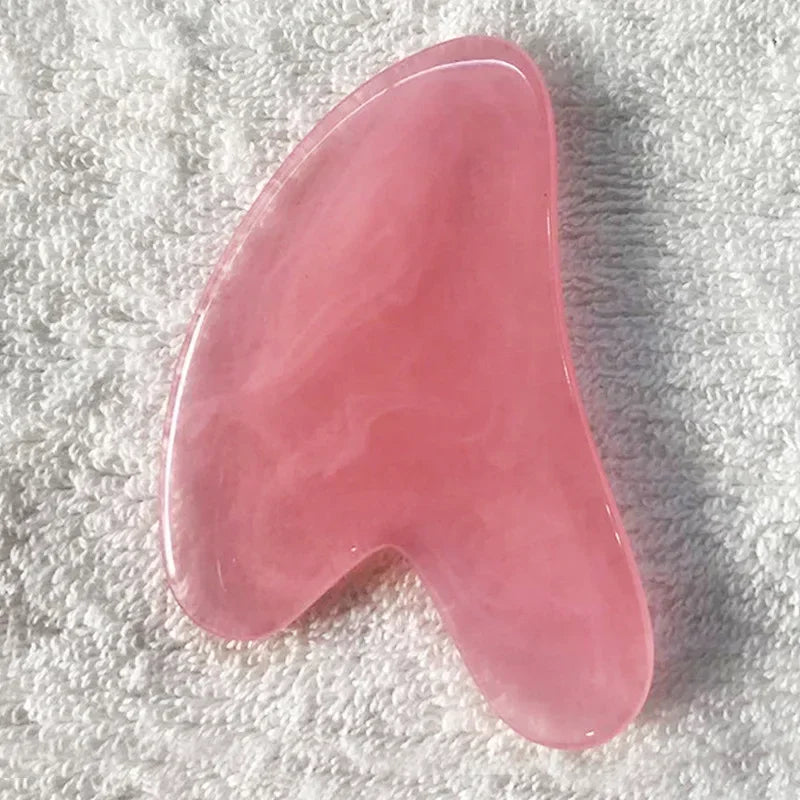 Heart Shape Beeswax Gua Sha Massage Tool – SPA Scraping Face Massager & Acupuncture Guasha Board