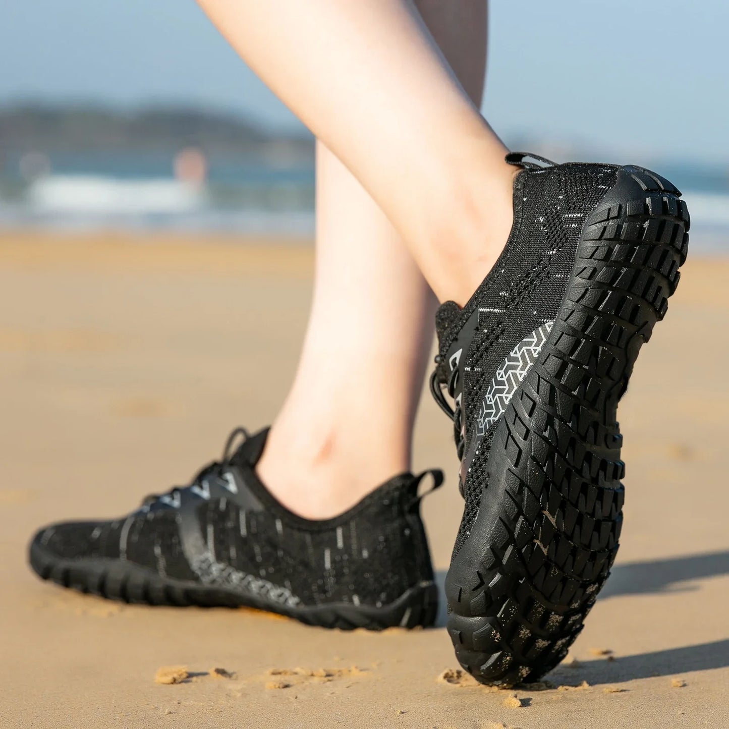 Wide Barefoot Shoes for Men & Women – Outdoor Running Zero Drop Minimalist Casual Sneakers