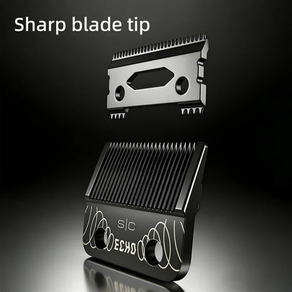 SC ECHO PHANTOM Professional Electric Hair Clipper – Crunch Blade Fade Trimmer for Men Barbershop Use (VGR 8148 Compatible)